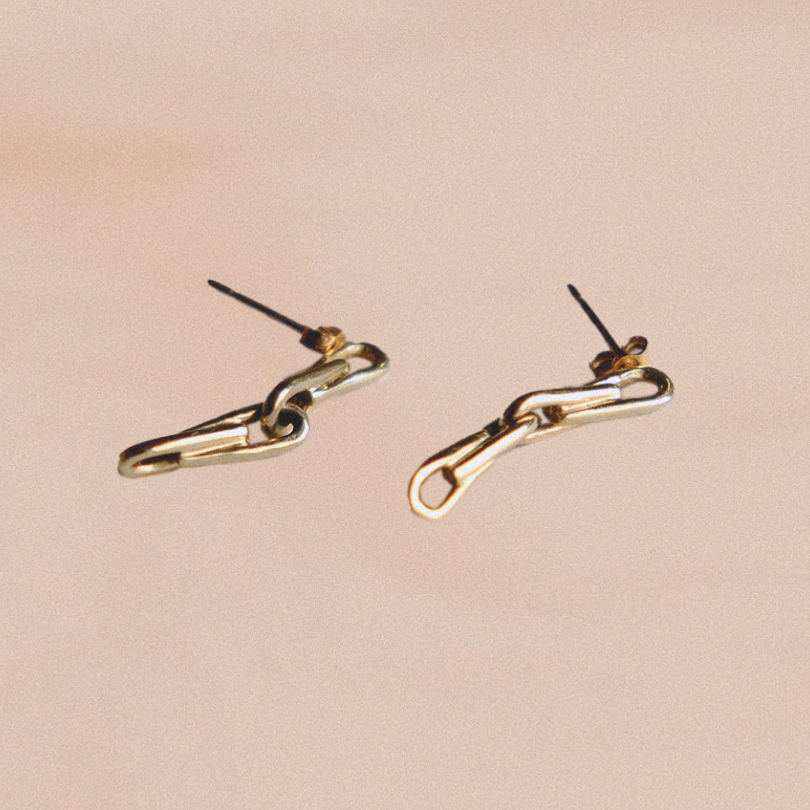 Barleycorn Chain Earrings