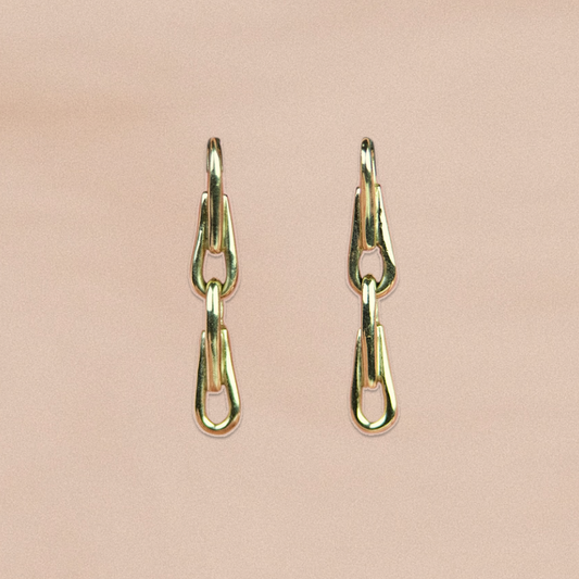 Barleycorn Chain Earrings