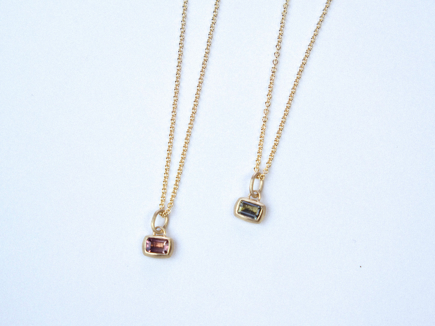 Cora Pendant with Pink Tourmaline