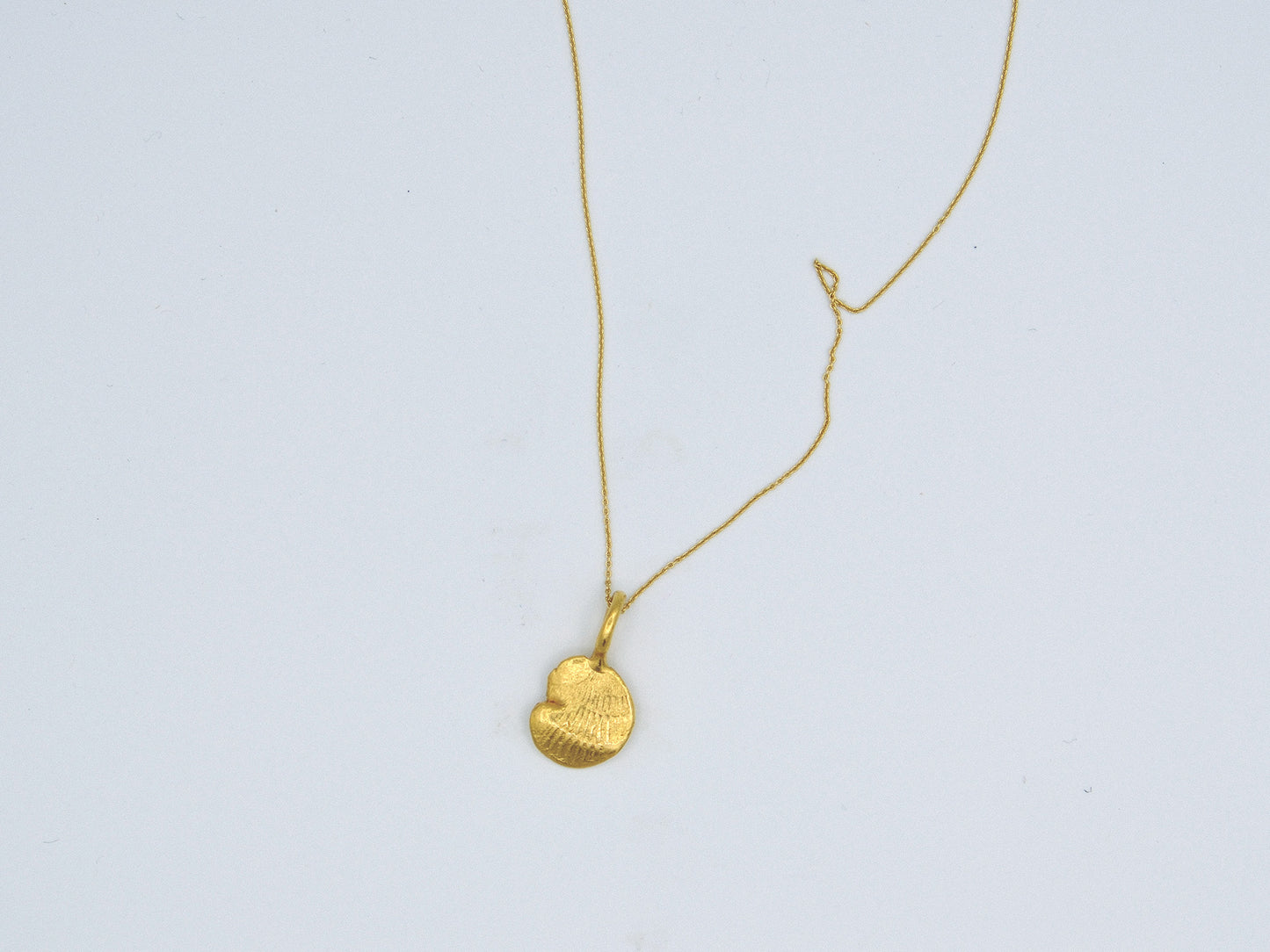 CUSTOM: Ocean Pendant in 22kt for Fran