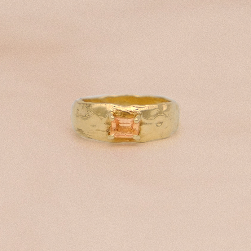 Calypso Ring with Imperial Topaz