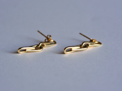 Barleycorn Chain Earrings