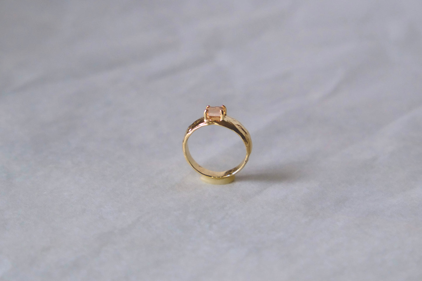 CALYPSO Ring in Yellow Gold with Imperial Topaz