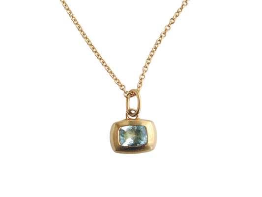 Cora Pendant with Aquamarine