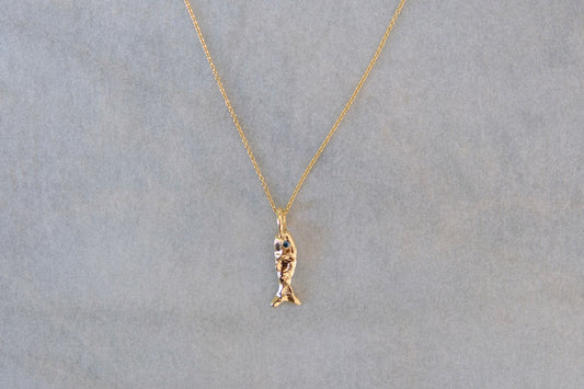 Fish Pendant III (Vertical)