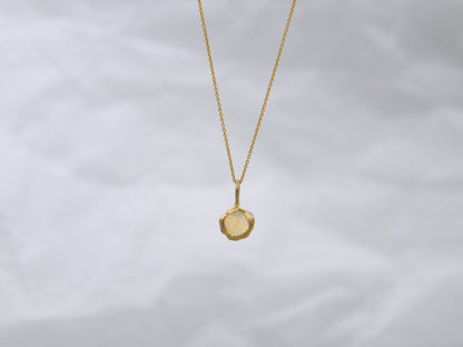 Terra Pendant with White Opal