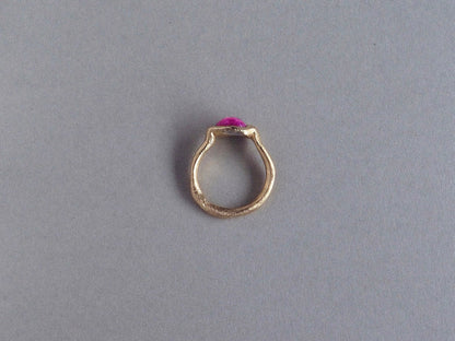 Star Ruby Ring in 18kt Gold